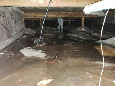 Completed Crawlspace Encapsulation 4